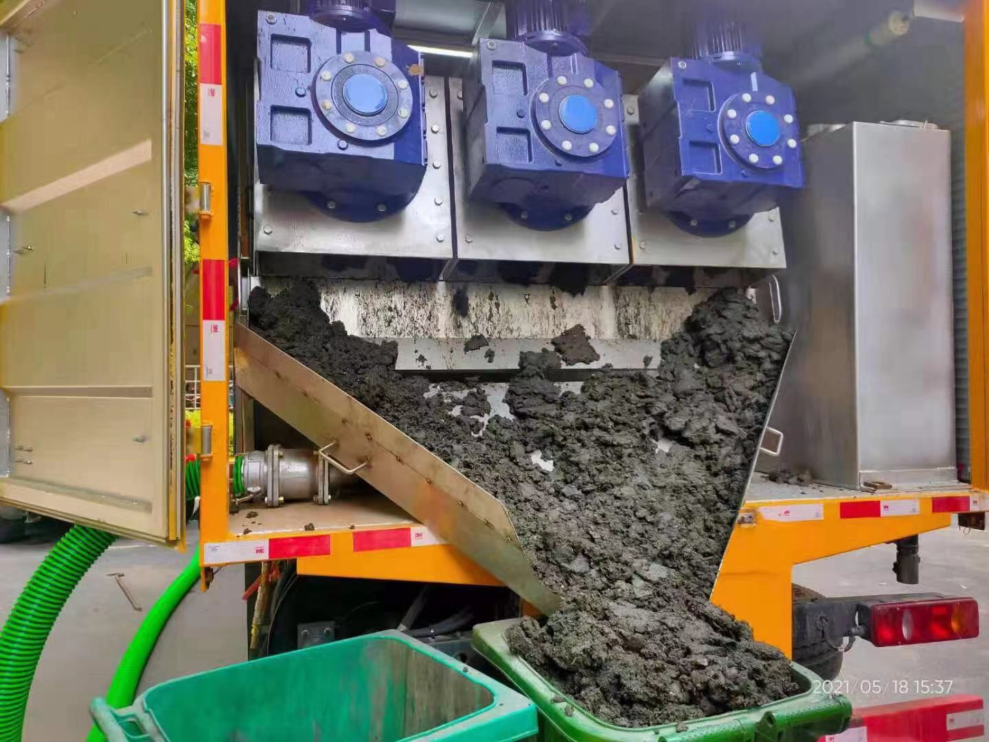 樟木头镇化粪池清掏城市维护站-泥浆净化干湿分离处理